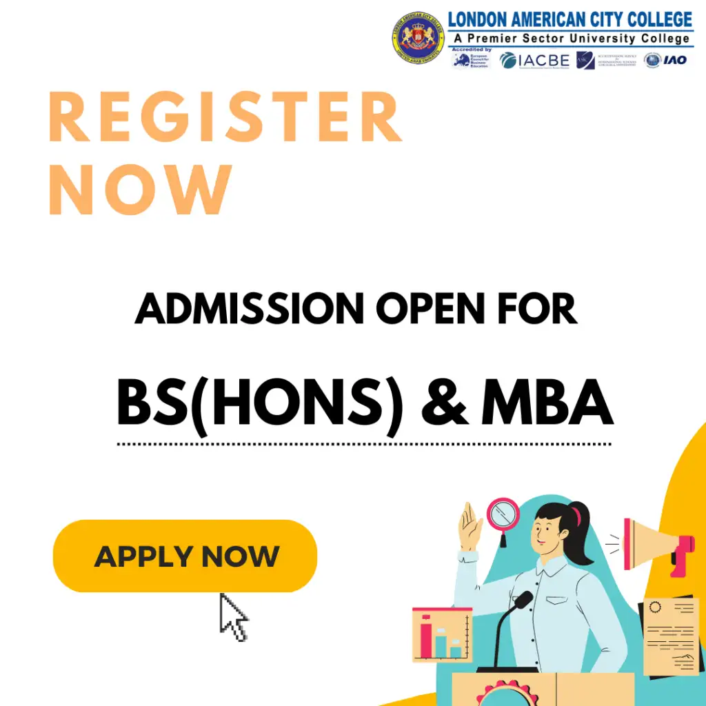 Admission Open For BS(Hons) and MBA